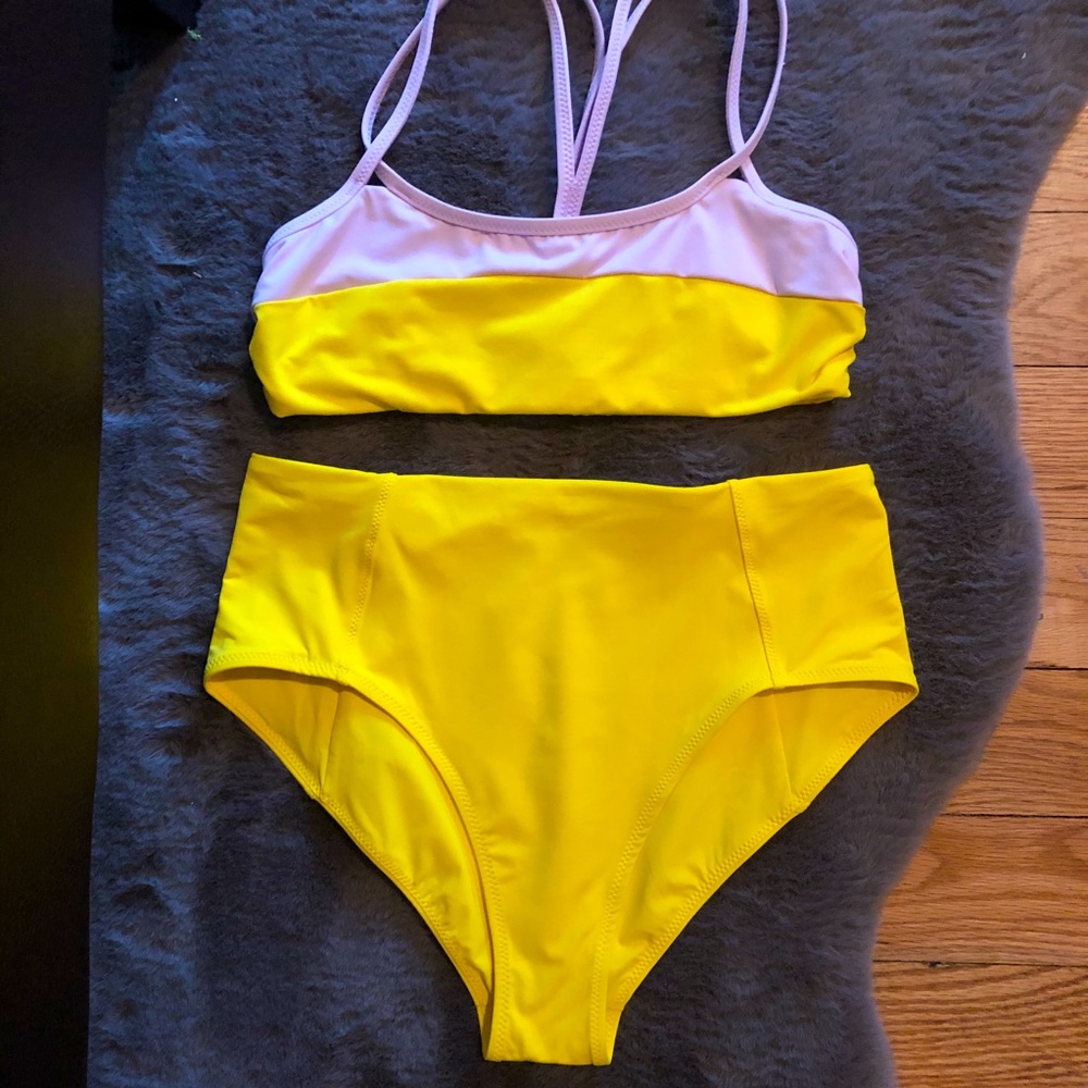 ATHLETA Color Block Swim Bikini